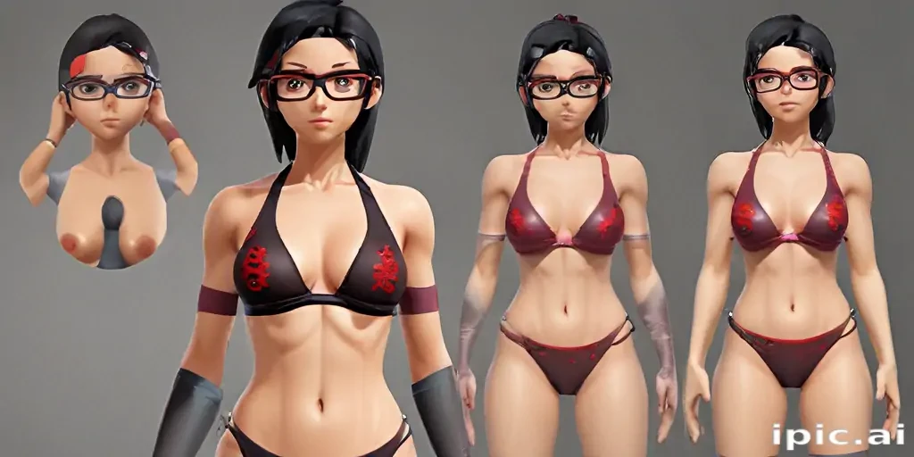 sarada bikini