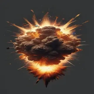 explosion transparent png