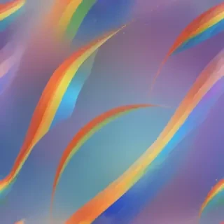 rainbow transparent background