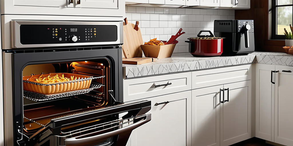 ge oven with air fryer