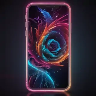 neon wallpapers for iphone