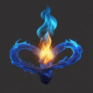 blue flame png