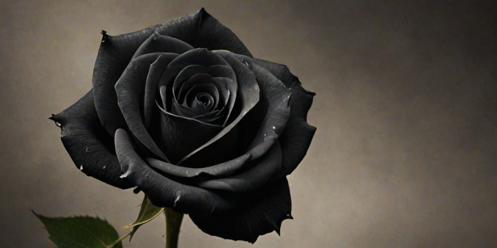 black rose picture