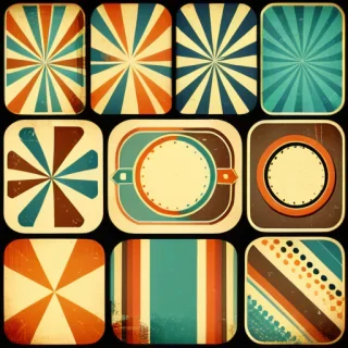 retro backgrounds