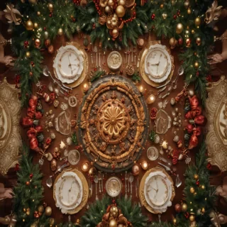 christmas party background