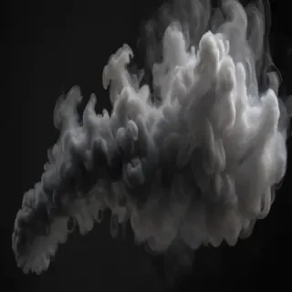 smoke no background