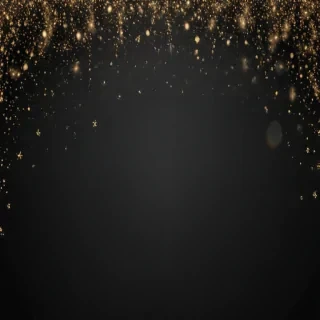 black background with glitter