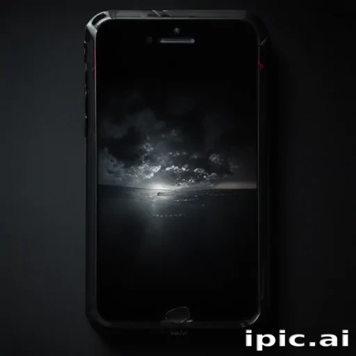 dark phone background