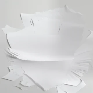 transparent background ripped paper