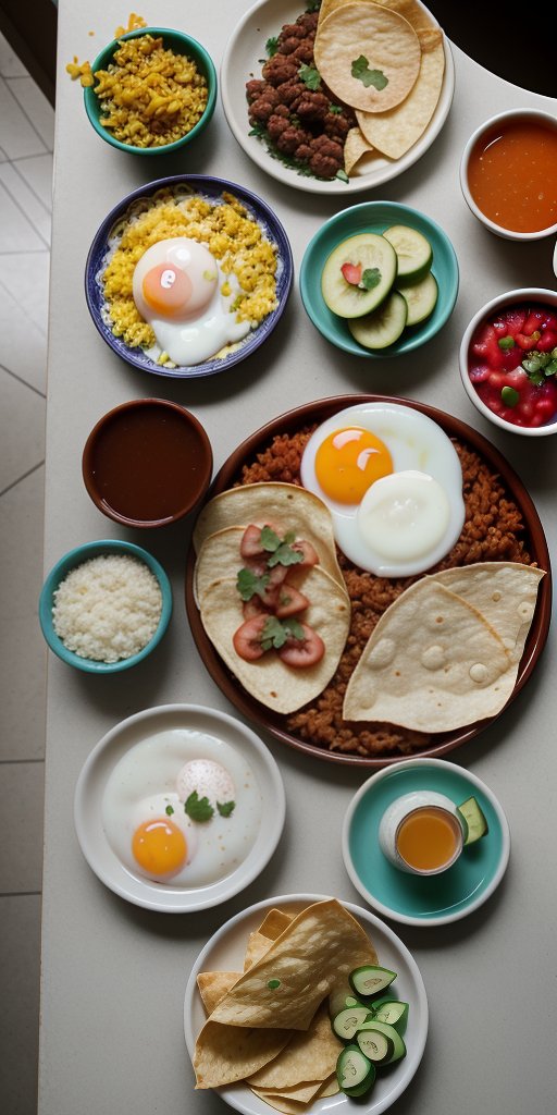 what do mexicans eat for breakfast