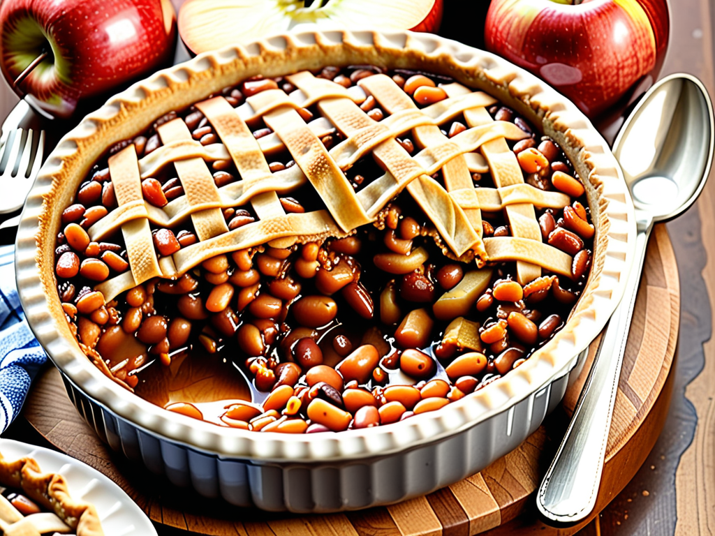 baked beans with apple pie filling