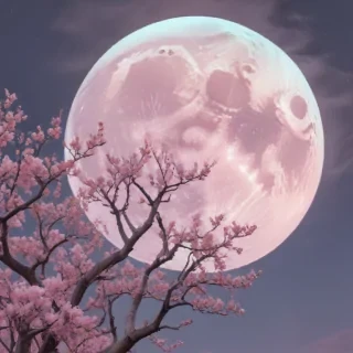 pastel aesthetic moon wallpaper