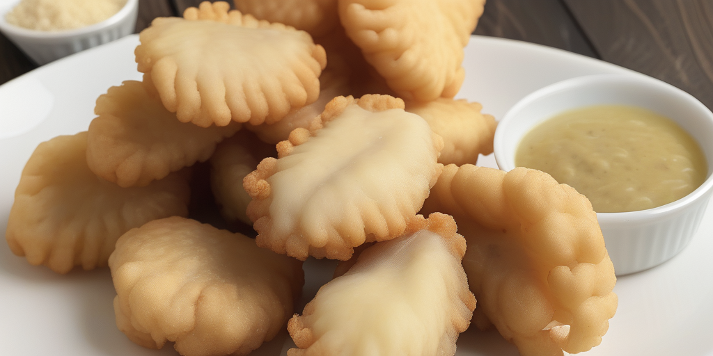 tempura raw chicken breast nuggets