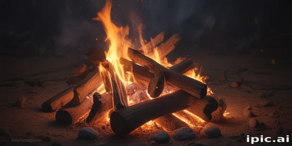 camp fire png
