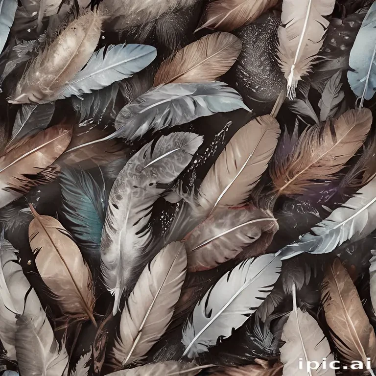 feather background