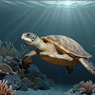sea turtle background desktop