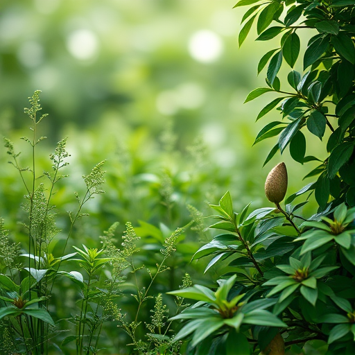greenery background aesthetic