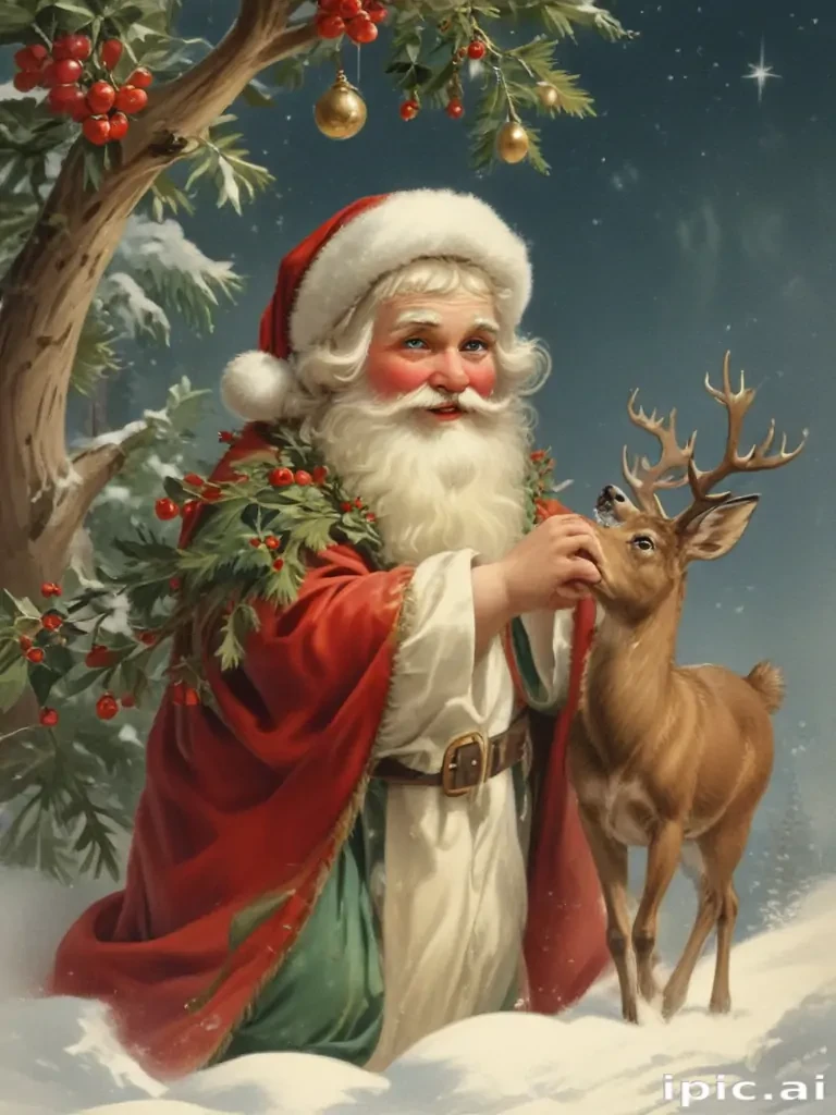 printable vintage christmas images