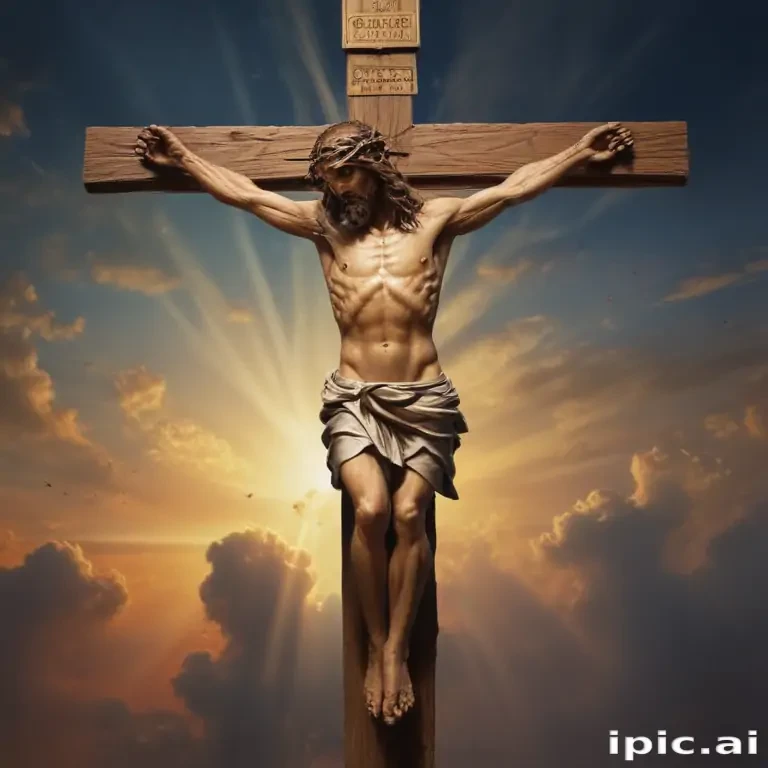 image of jesus on a cross