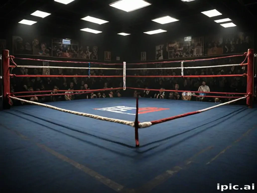 boxing ring wallpaper