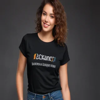 black tee png