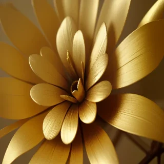 gold flower