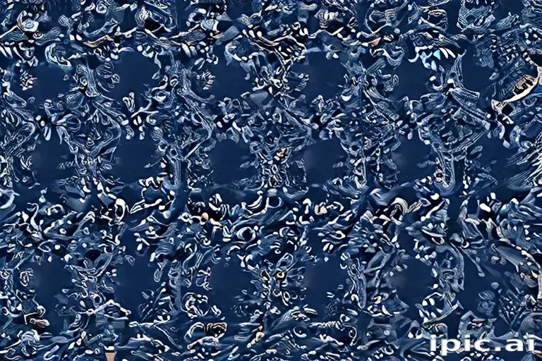 blue pattern background