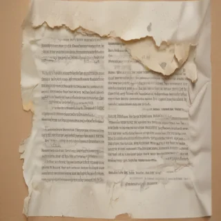 ripped paper transparent