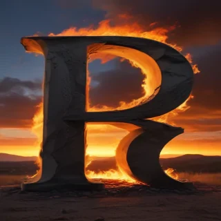 image letter r