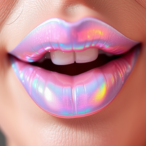 Ethereal "Moonlit Opal" holographic lip gloss creates a mesmerizing iridescent effect that shifts colors in different lighting. This innovative formula contains ultra-fine pearl pigments that reflect light, giving lips a multidimensional appearance. The non-sticky texture provides comfortable wear, while nourishing ingredients keep lips hydrated and plump throughout the day.