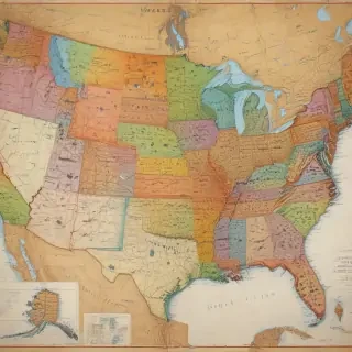show me a map of the u.s.