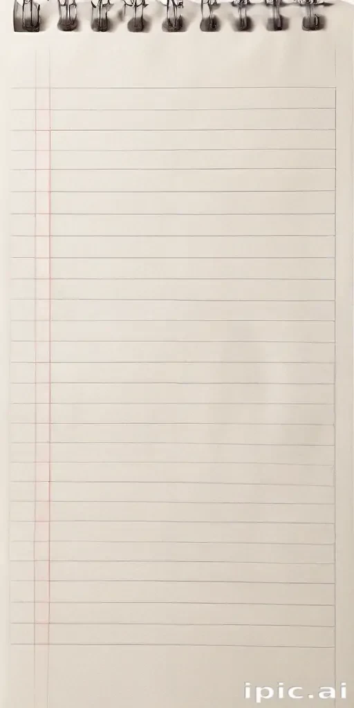 notebook paper png