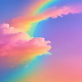 rainbow wallpaper aesthetic