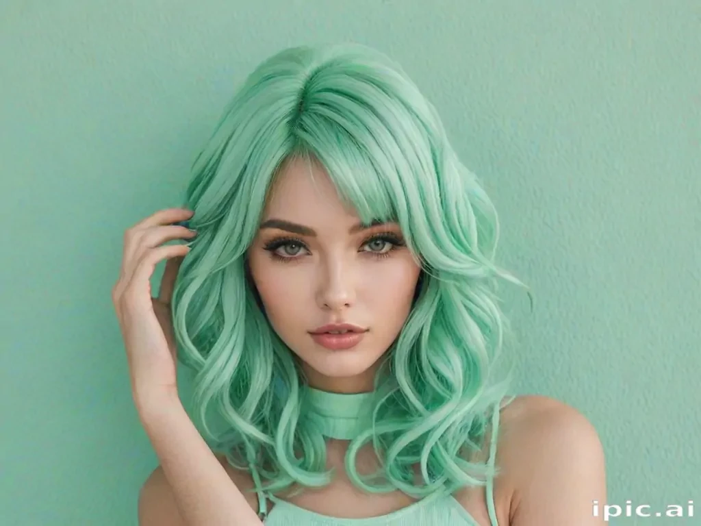 aesthetic mint green