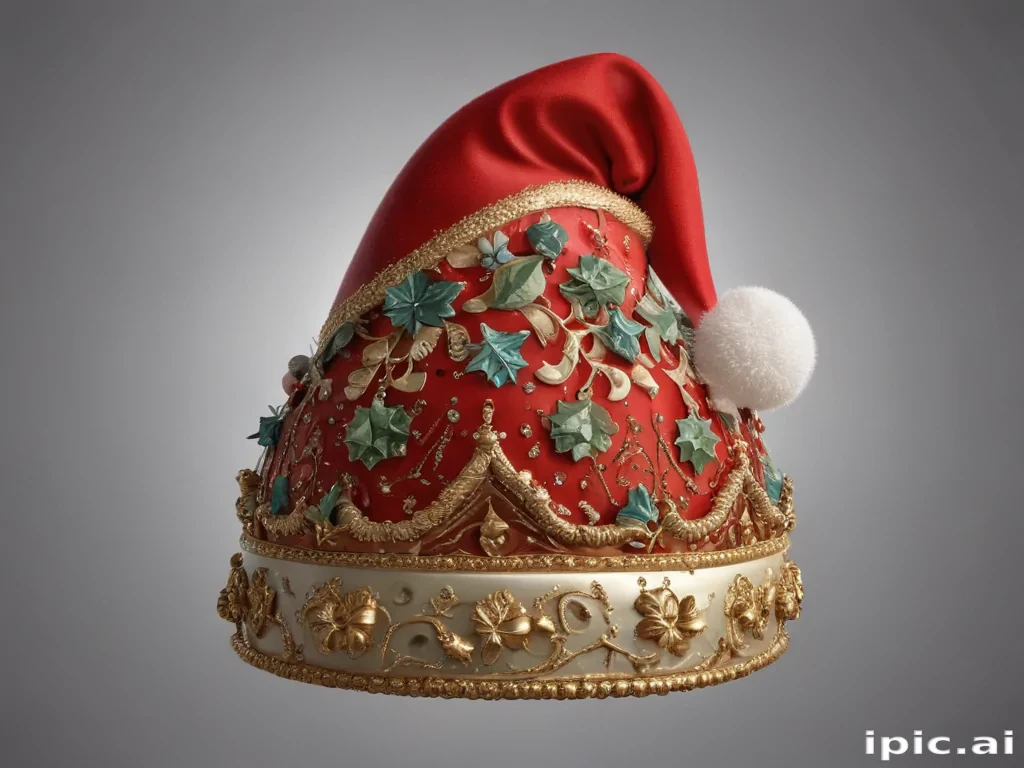 christmas hat no background