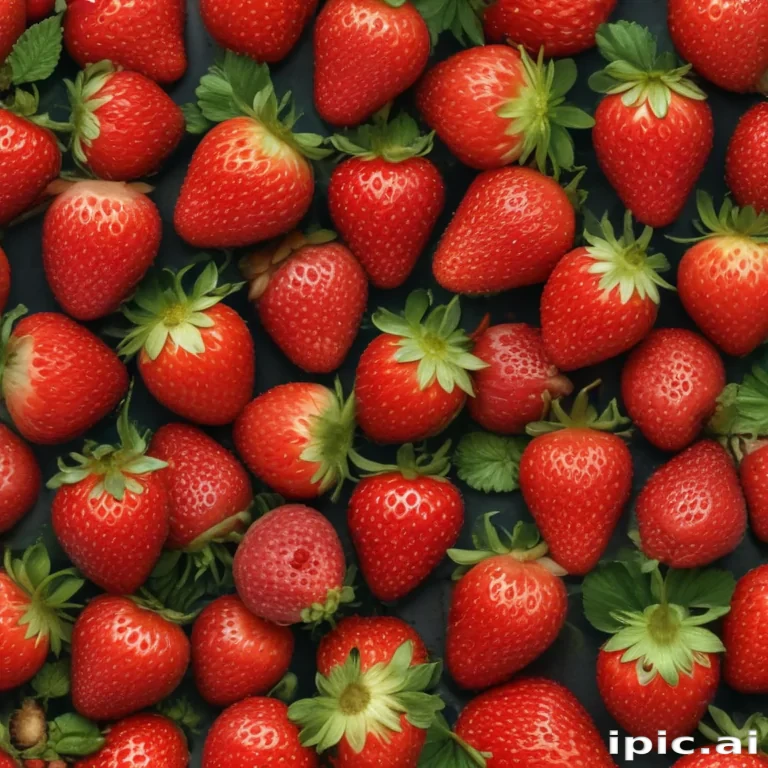 strawberry background aesthetic