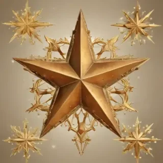 christmas stars clip art