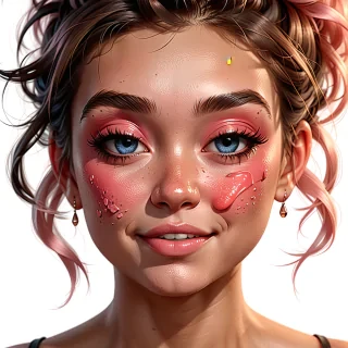 blushing png