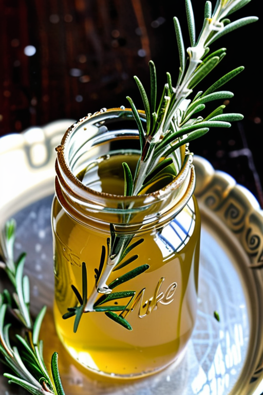 how to make rosemary simple syrup