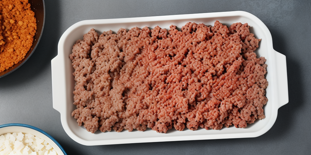 cook ground beef from frozen