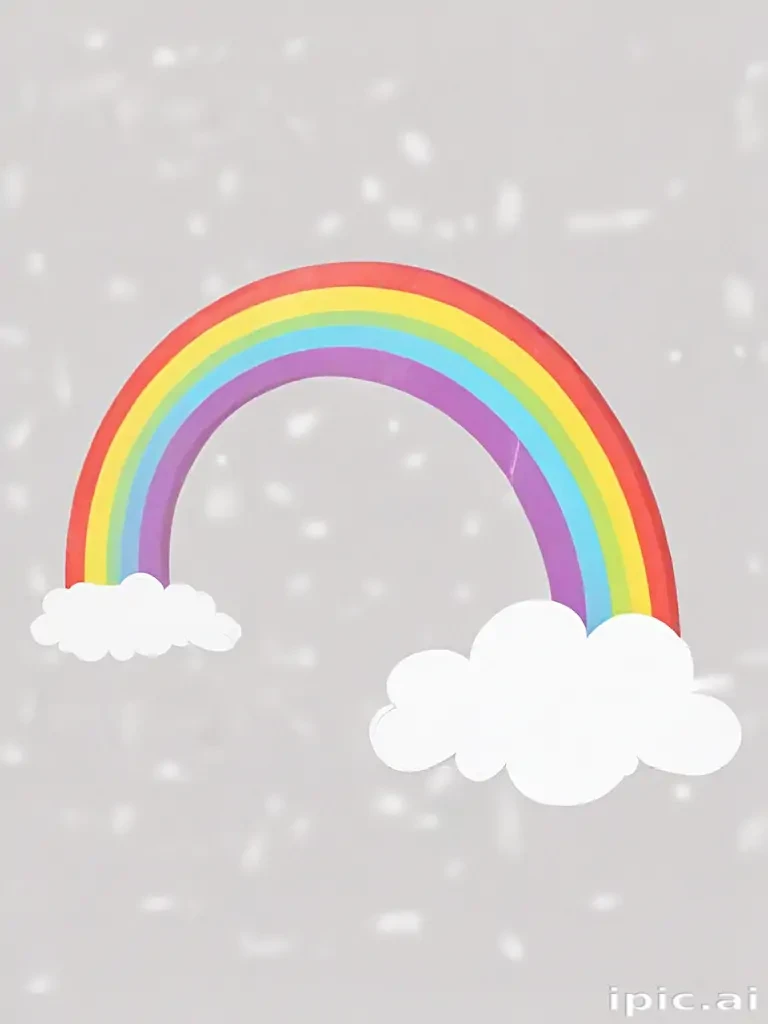 transparent background rainbow clipart