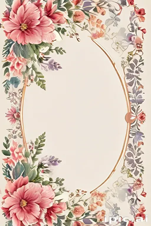 floral page borders