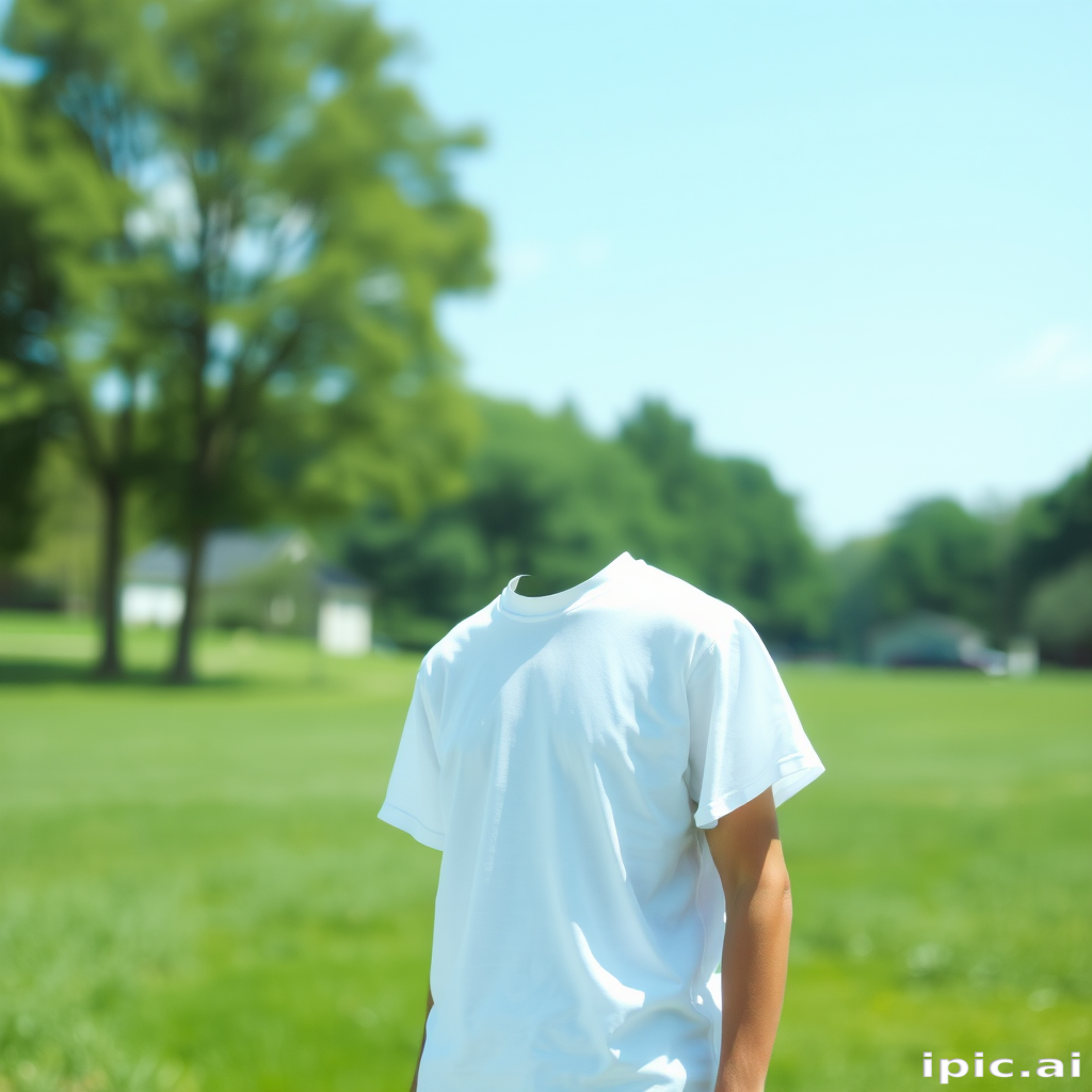 white t shirt transparent