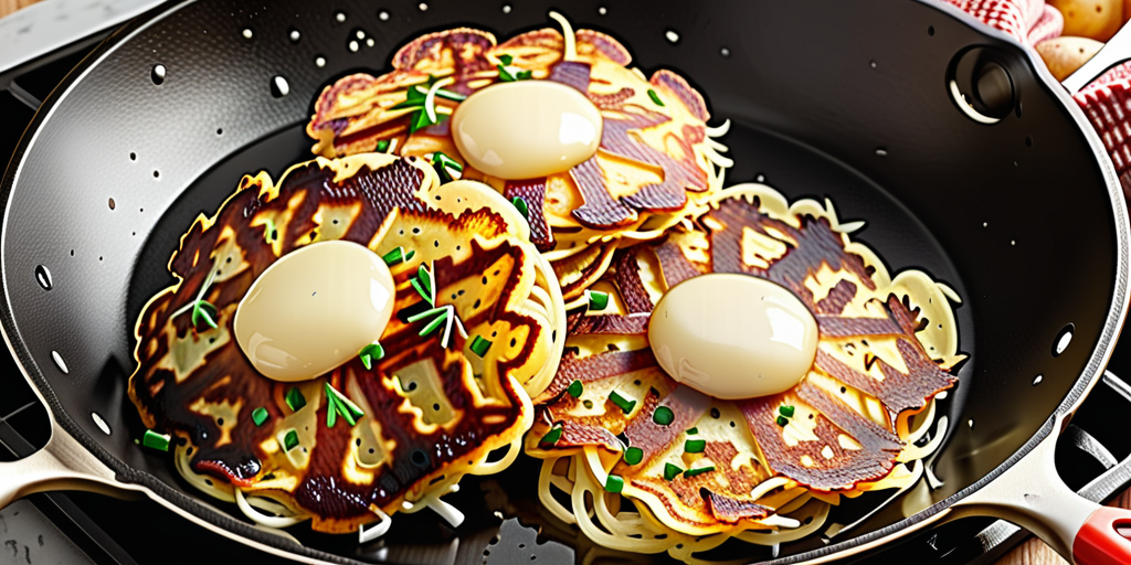 how to reheat potato pancakes