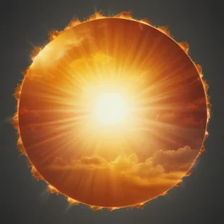sun transparent background