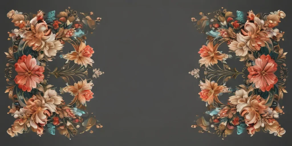 floral border png