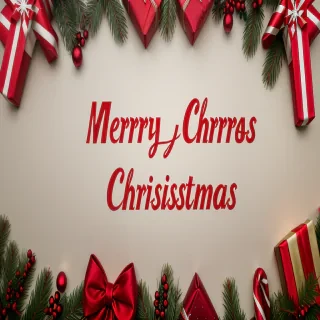 merry christmas no background