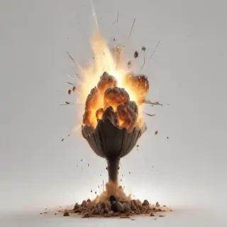 explosion transparent png