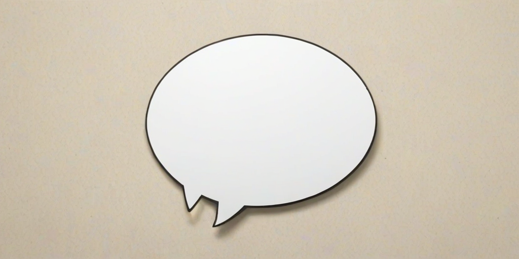 speech bubble