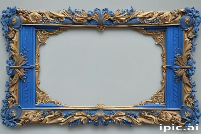 blue border png